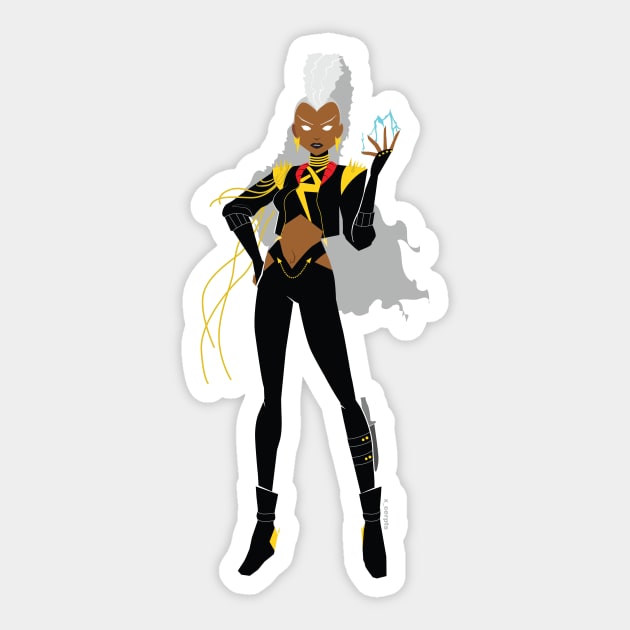 Qween of Sol Sticker by xcerpts